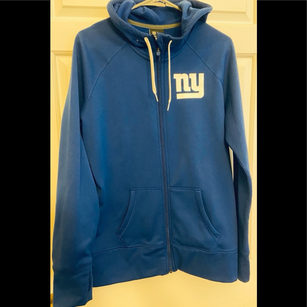 Nike NY Giants Therma-Fit Zip-Up Hoodie